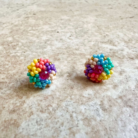 BOUCLES D'OREILLES ROSA